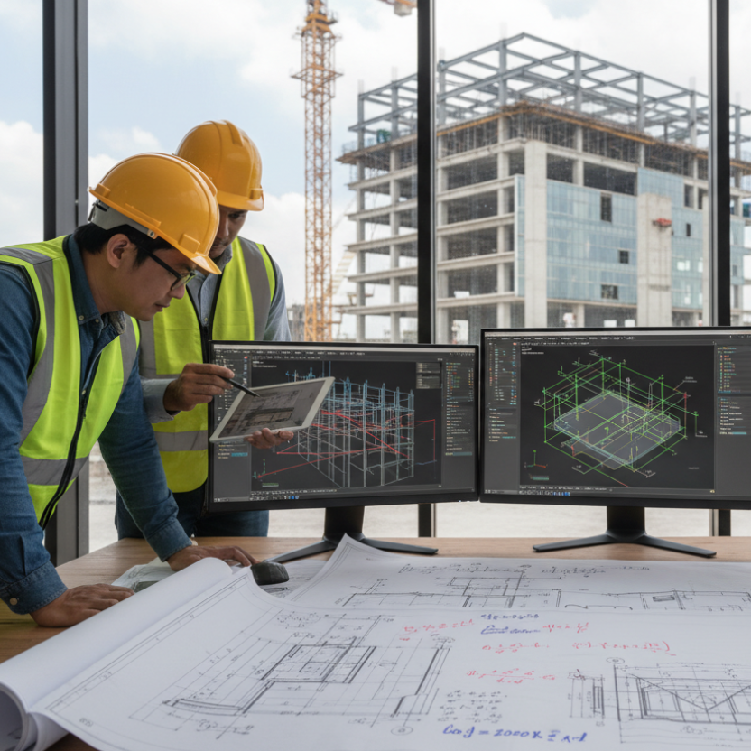 No. More of a technical picture. Engineering efficiency in construction